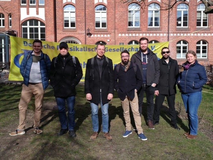 7 IGVP researcher at the DPG spring meeting in Greifswald